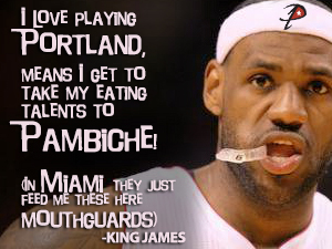 King James Speaks out on Pambiche