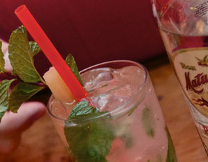 Handcrafted drinks at Pambiche's La Hora del Amigo Handcrafted drinks at Pambiche's La Hora del Amigo